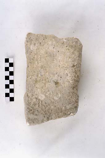 STELE/frammento - produzione daunia (secc. VII/ V a.C)
