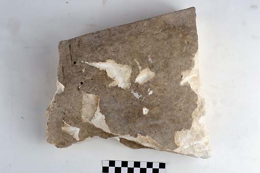 STELE/frammento - produzione daunia (sec. VII a.C)