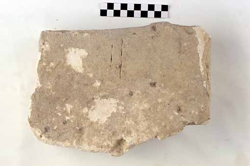 STELE/frammento - produzione daunia (sec. VII a.C)