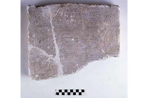 STELE/frammento, Nava, tipo I - produzione daunia (secc. VII/ VI a.C)