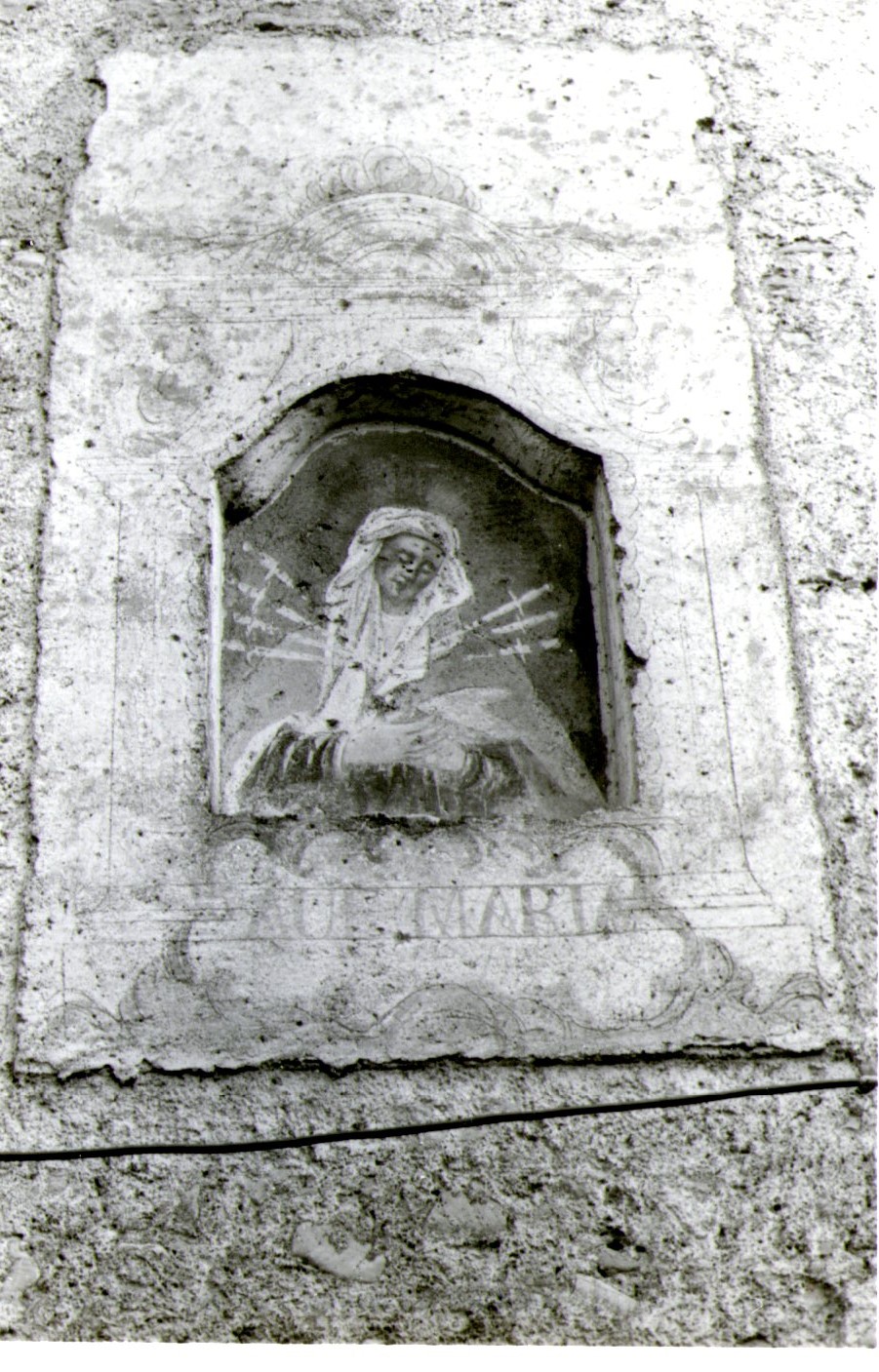 Madonna dei sette dolori (dipinto murale, opera isolata) - N.R (XX)