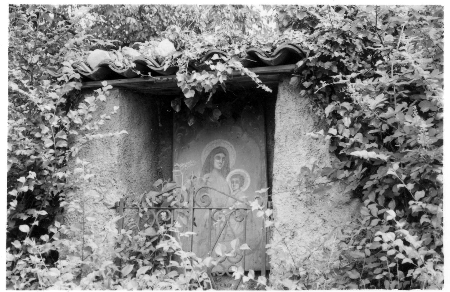 Madonna con Bambino (edicola) - ambito lombardo (prima metà sec. XX)