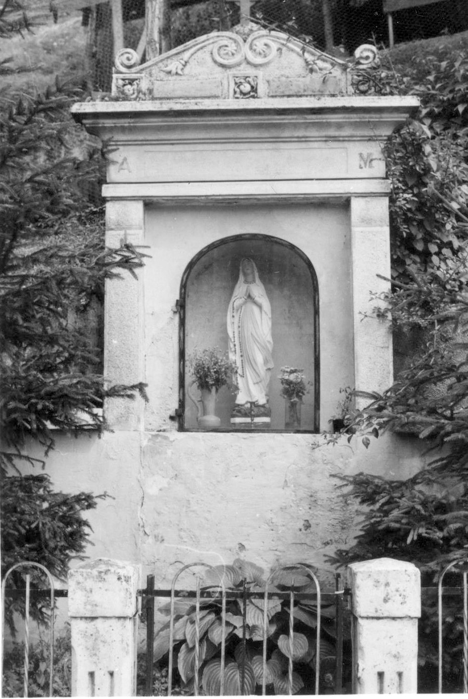 Madonna orante (edicola) - ambito lombardo (sec. XIX)