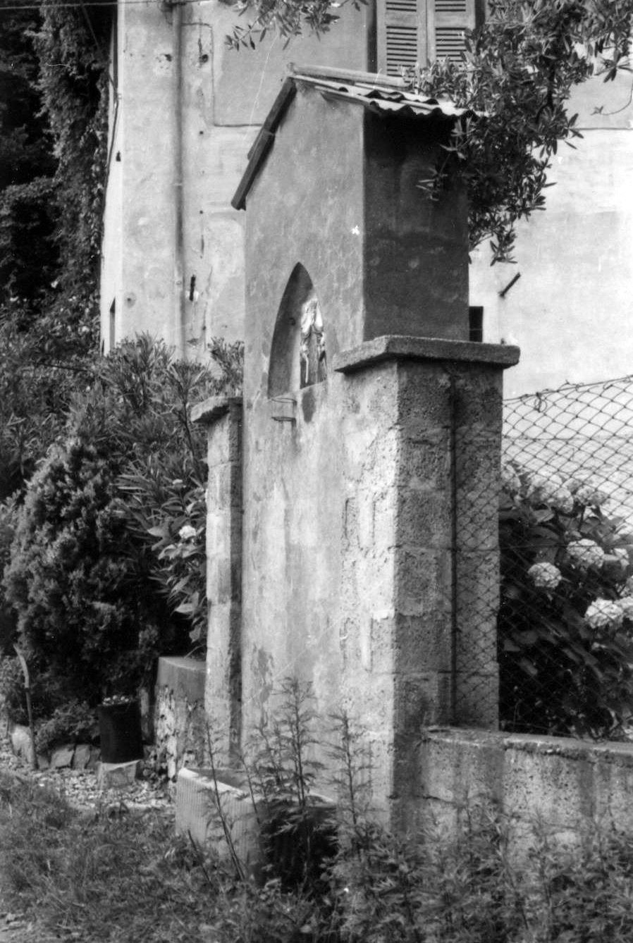 Madonna della Misericordia (edicola) - ambito lombardo (prima metà sec. XX)