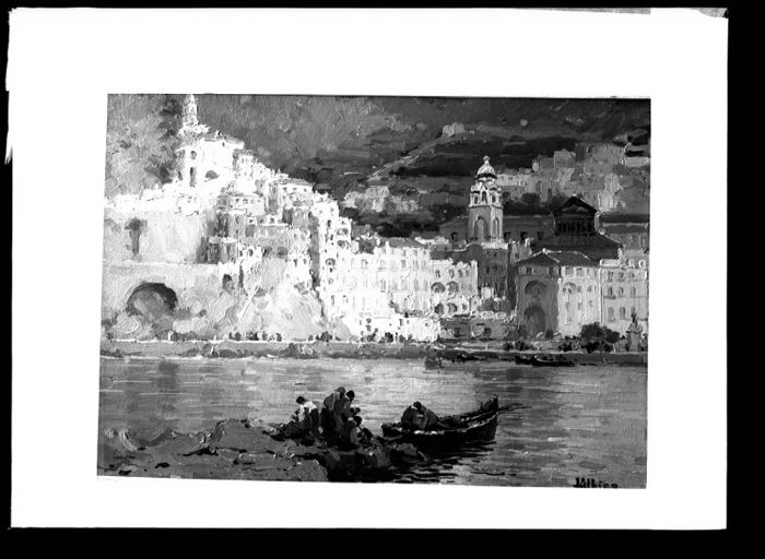 Ritratto - Quadro (negativo) di Anonimo (prima metà XX)