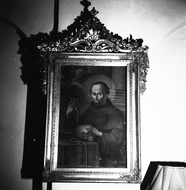 Santo - Pittura religiosa - Ripresa fotografica (negativo) di MUDIFCSO.05A.03 (seconda metà XX)