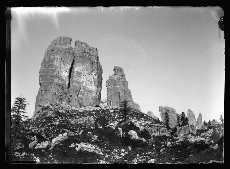 Montagne (negativo) di anonimo (prima metà XX)