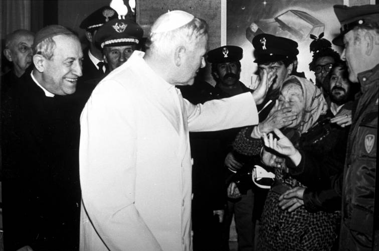 Papi - Giovanni Paolo II (negativo) di Jovane, Francesco (ultimo quarto XX)