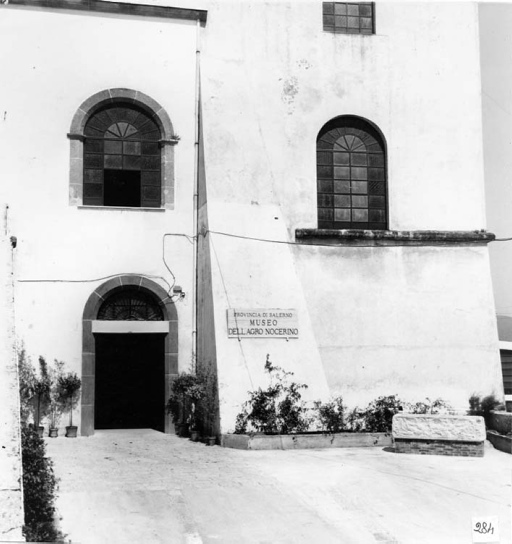 edificio - Museo dell'Agro Nocerino Sarnese (positivo) di Francesco "Cicciotto" Caso (seconda metà XX)