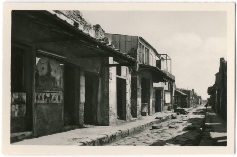 Pompei - zona archeologica (positivo) di Fratelli Alinari, Firenze (studio) (metà XX)
