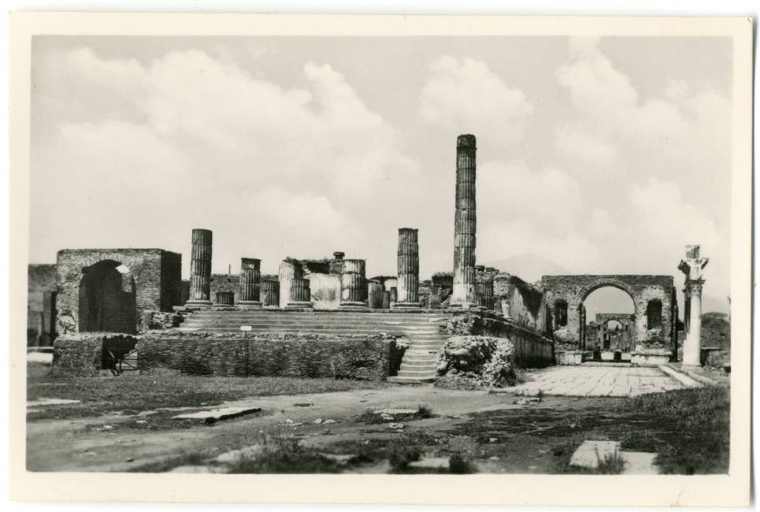Pompei - zona archeologica (positivo) di Fratelli Alinari, Firenze (studio) (metà XX)