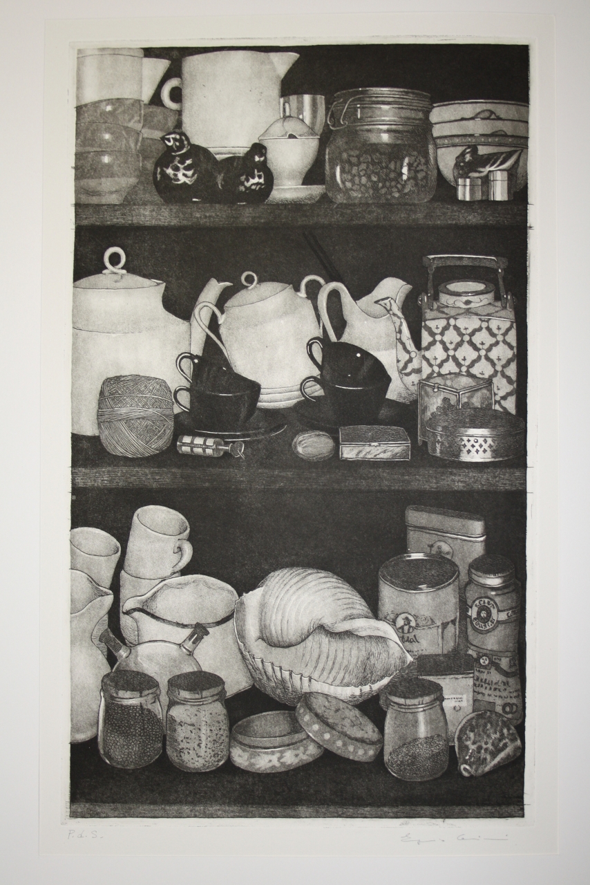 natura morta (stampa) di Cecioni Eugenio (sec. XX)