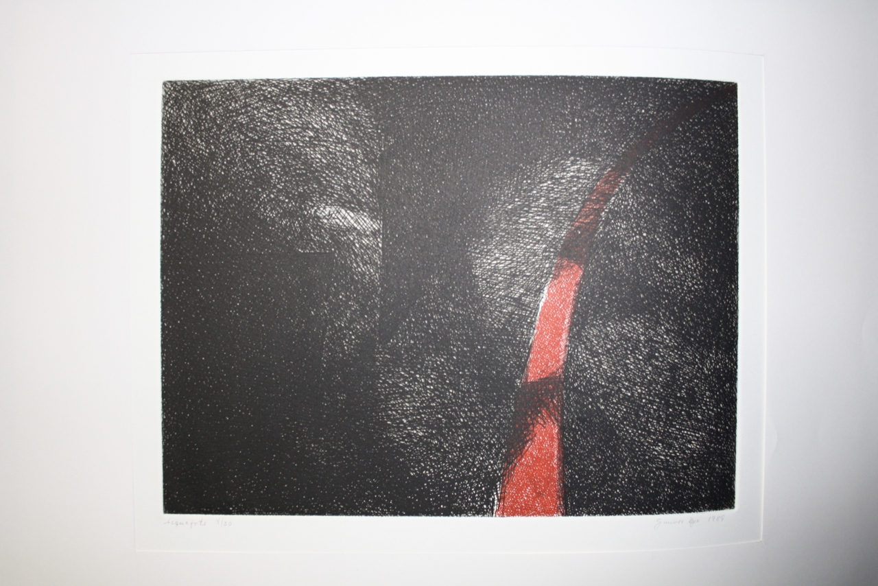 composizione astratta (stampa) - produzione toscana (sec. XX)