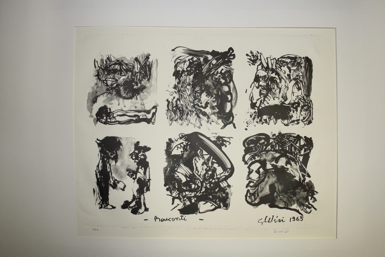 baccanti (stampa) di Ulivi Giorgio (sec. XX)