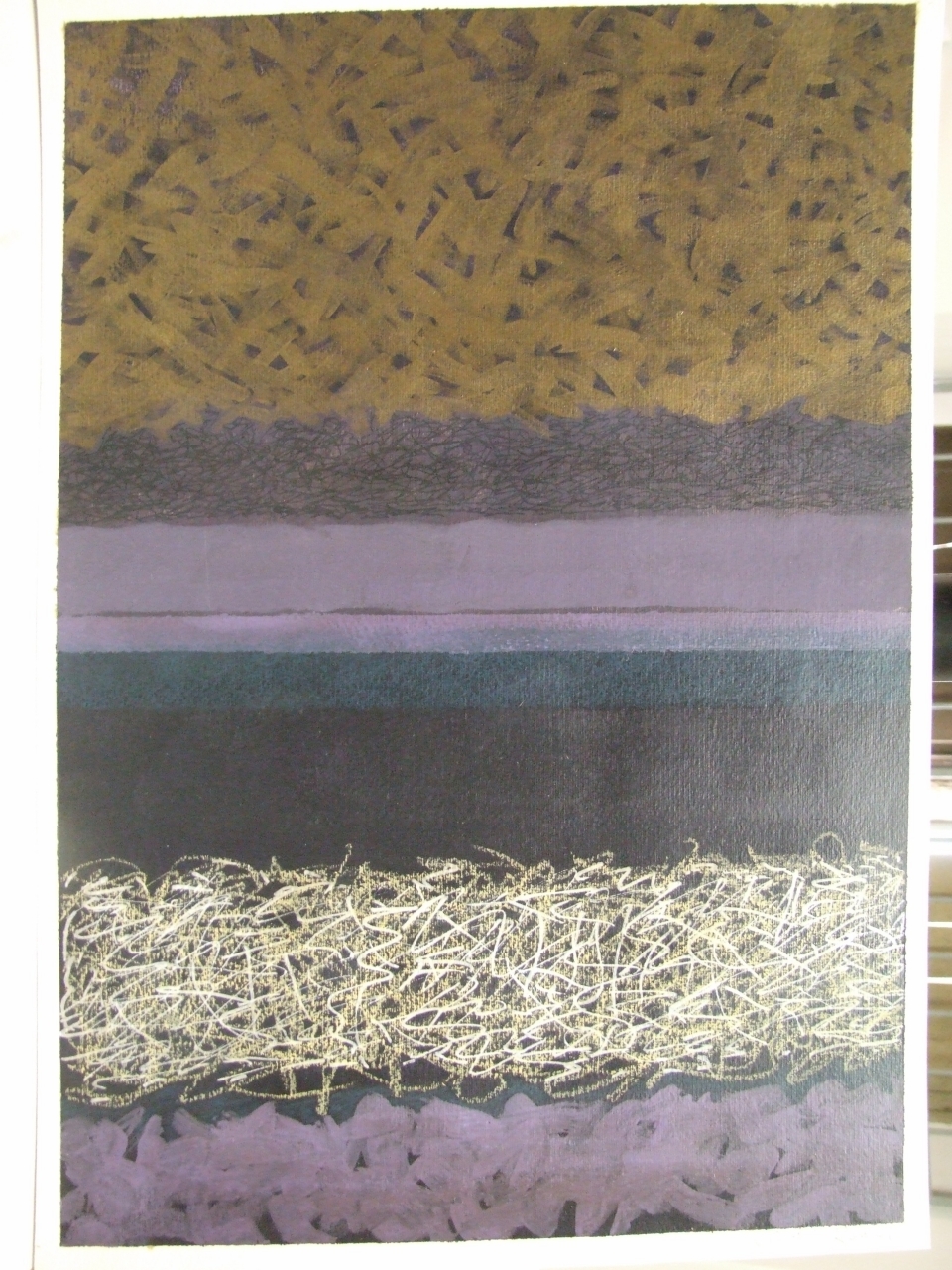 composizione astratta (disegno) di Rogai Stefano (sec. XX)