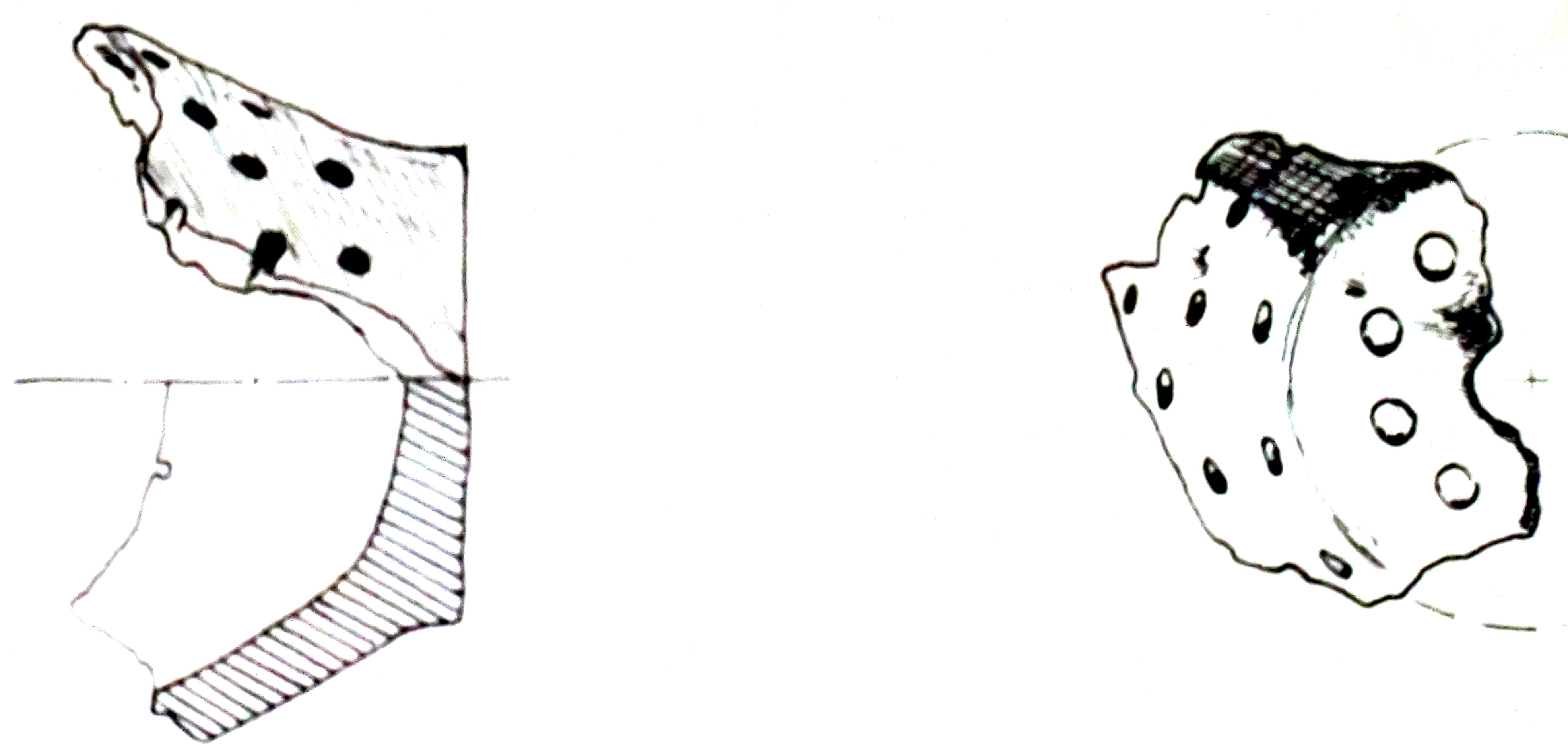 colatoio/ parete e fondo (Mesolitico)