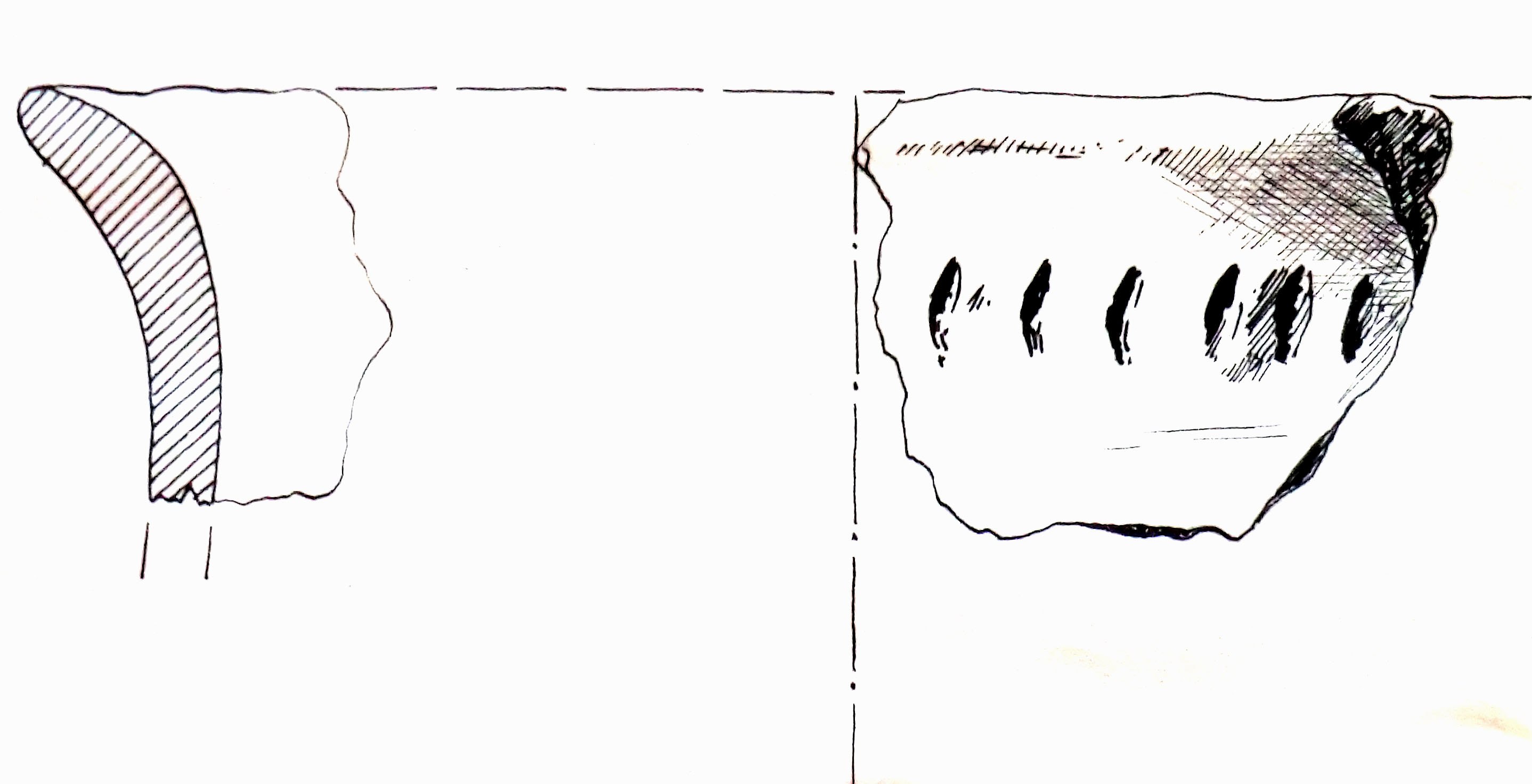 vaso/ orlo (Eta' del bronzo)