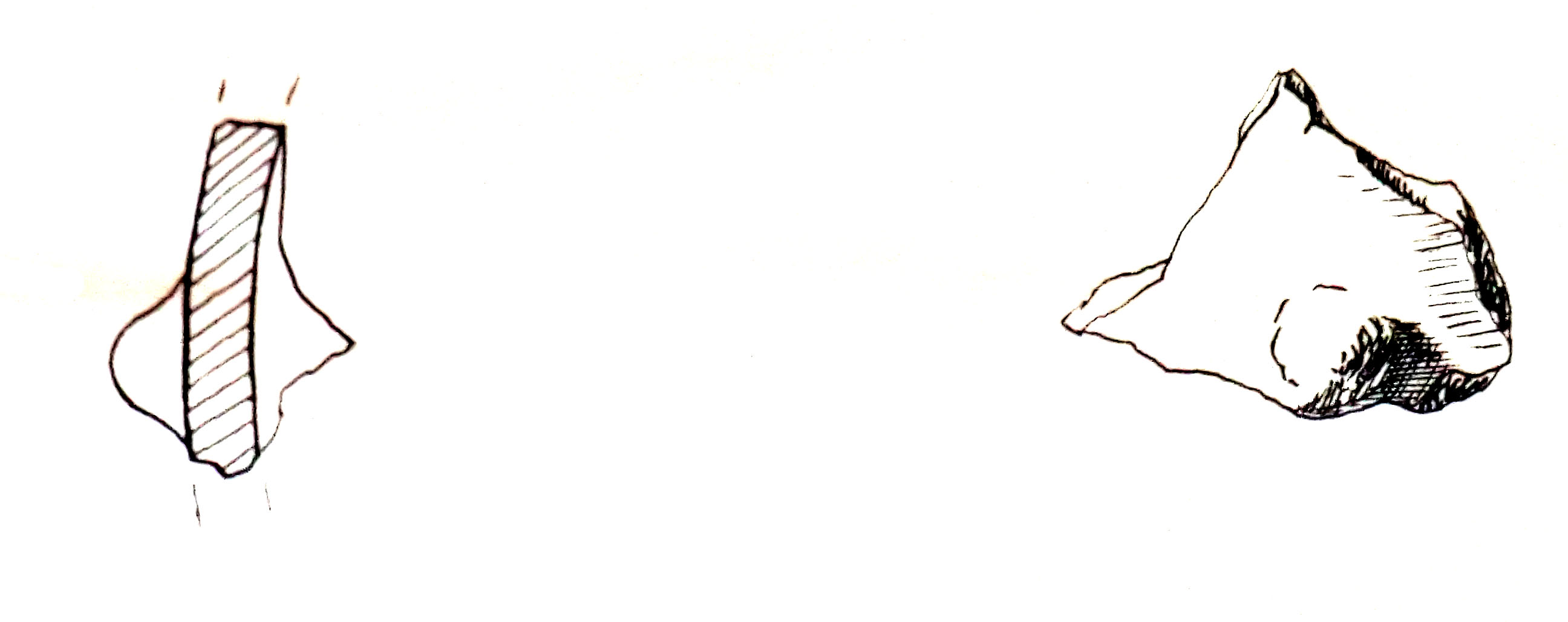 vaso/ frammento (Eta' del bronzo)