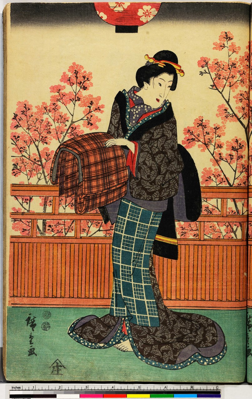 stampa, stampa composita di Utagawa Hiroshige I - ambito giapponese (sec. XIX)
