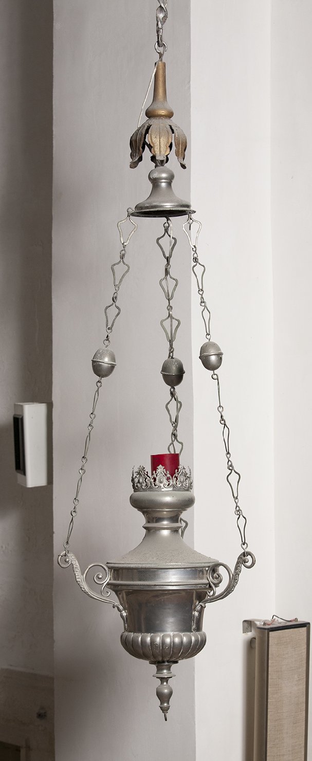 lampada pensile, serie - bottega italiana (metà sec. XIX)