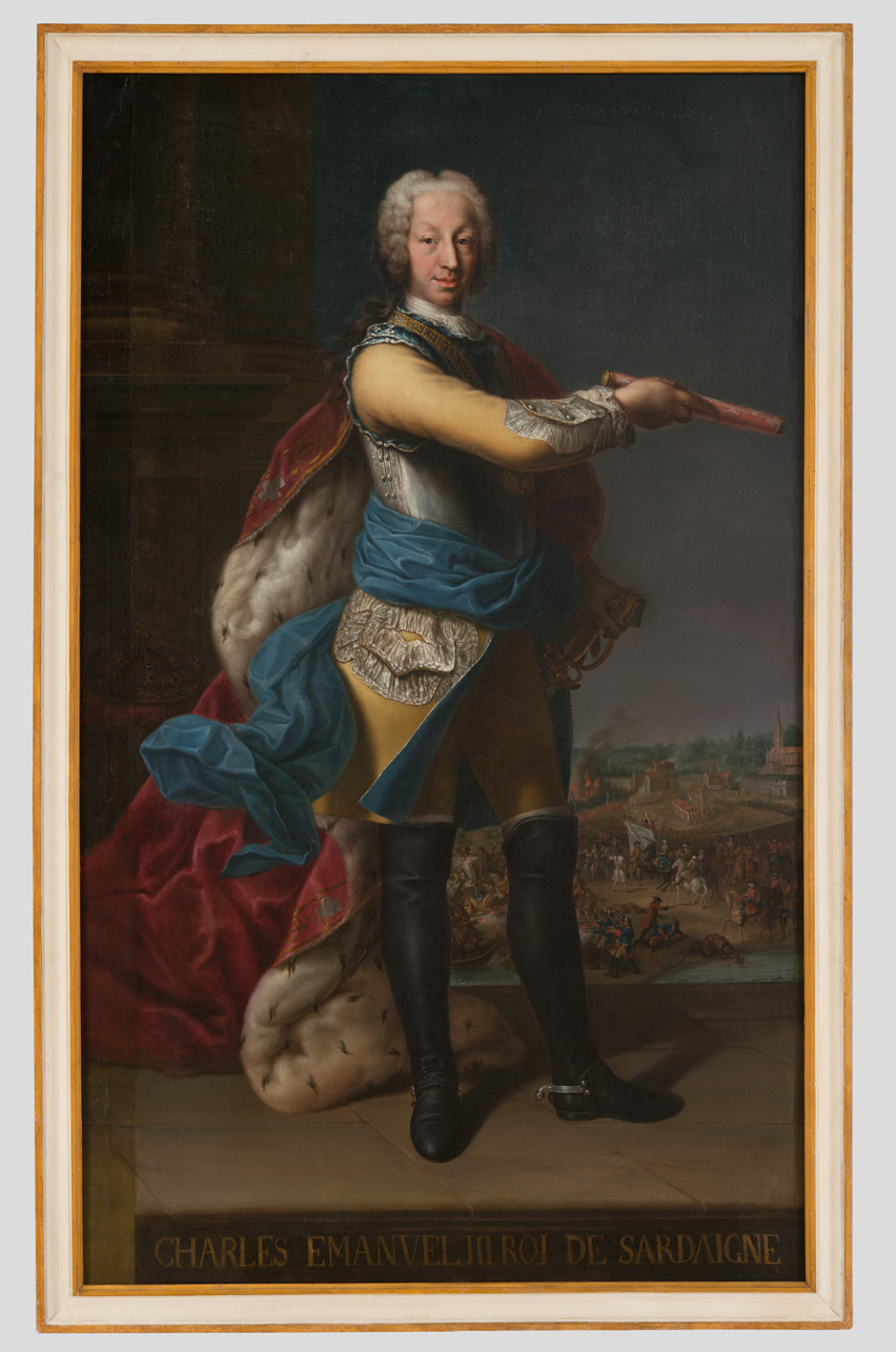 ritratto di Carlo Emanuele III (dipinto) di Panealbo Giovanni (attribuito) (ultimo quarto sec. XVIII)
