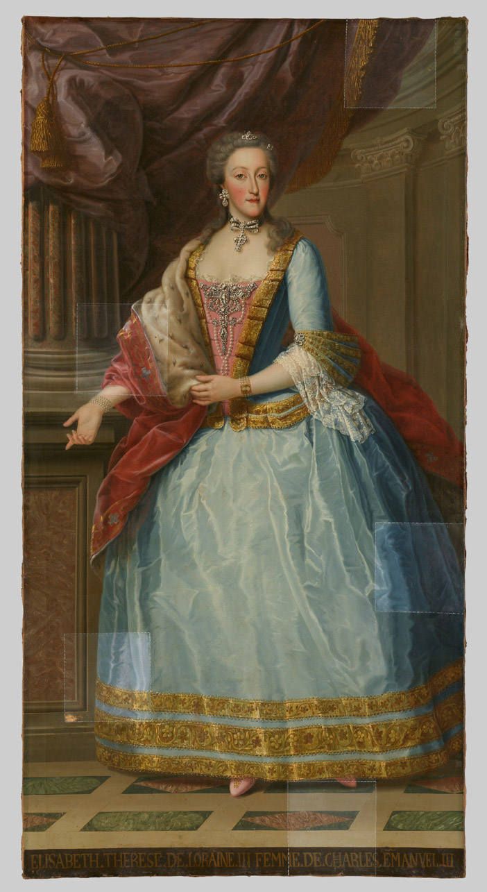 ritratto di Elisabetta Teresa di Lorena (dipinto) di Panealbo Giovanni (attribuito) (ultimo quarto sec. XVIII)