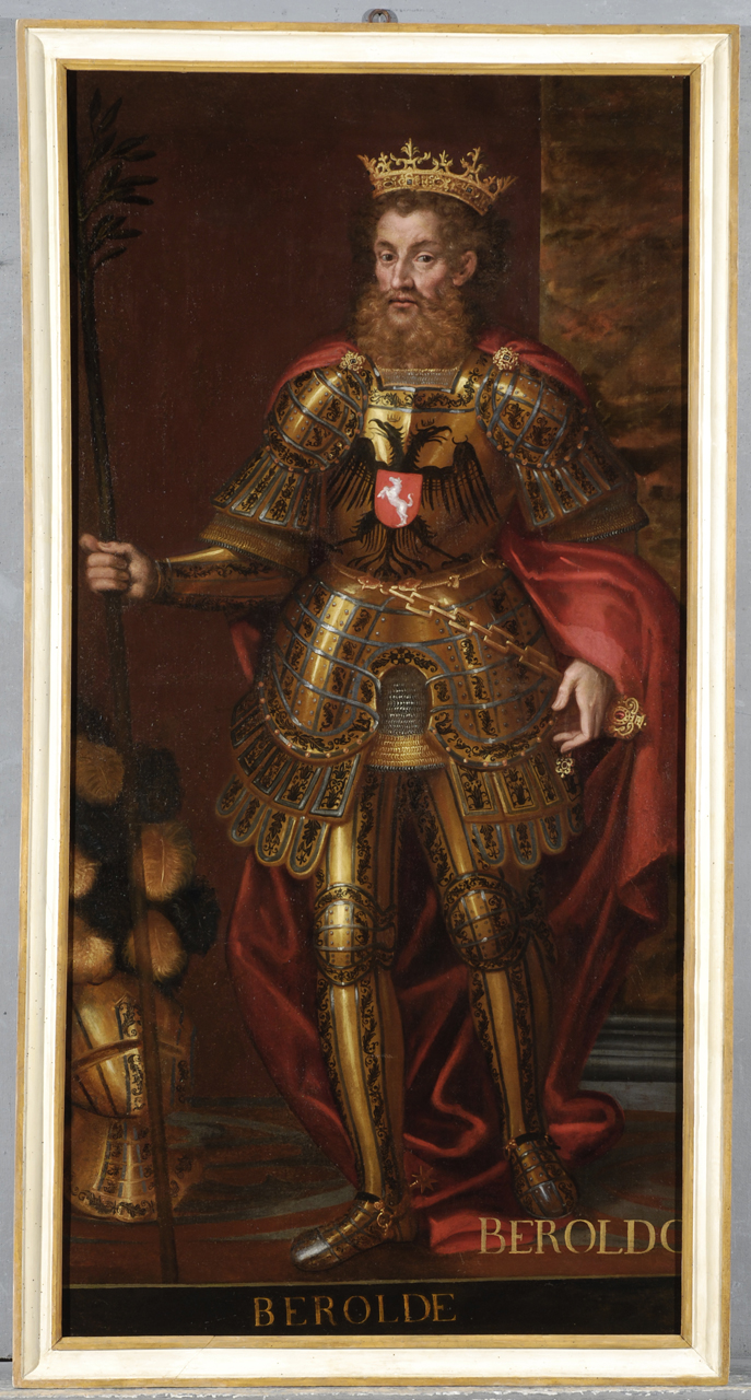 ritratto di Beroldo (dipinto) - ambito piemontese (prima metà sec. XVII)