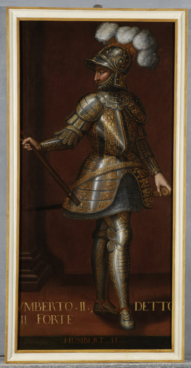 ritratto di Umberto II (dipinto) - ambito piemontese (prima metà sec. XVII)