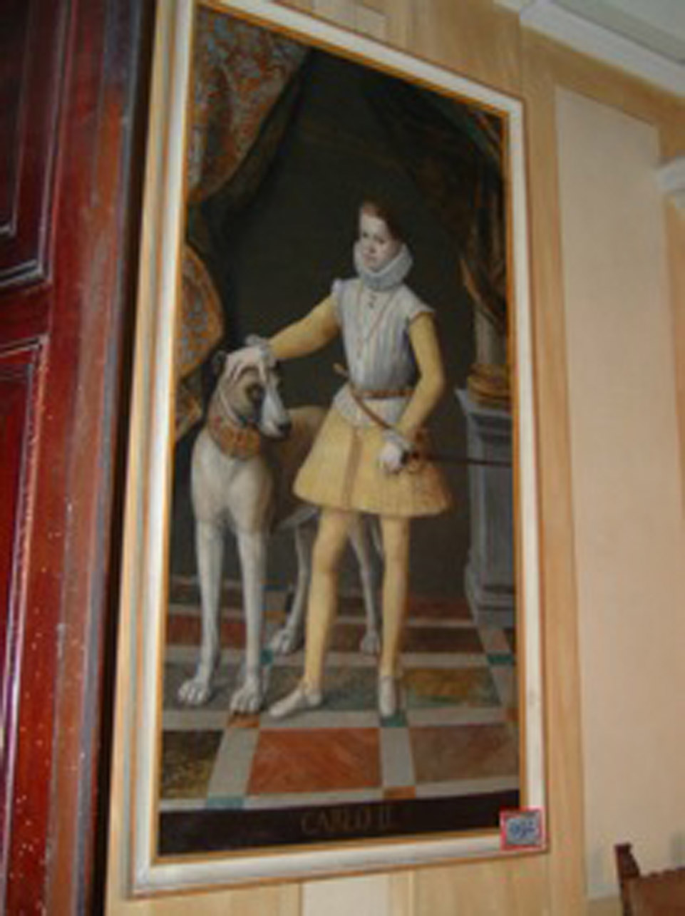 ritratto di Carlo II (dipinto) - ambito spagnolo (primo quarto sec. XVII)