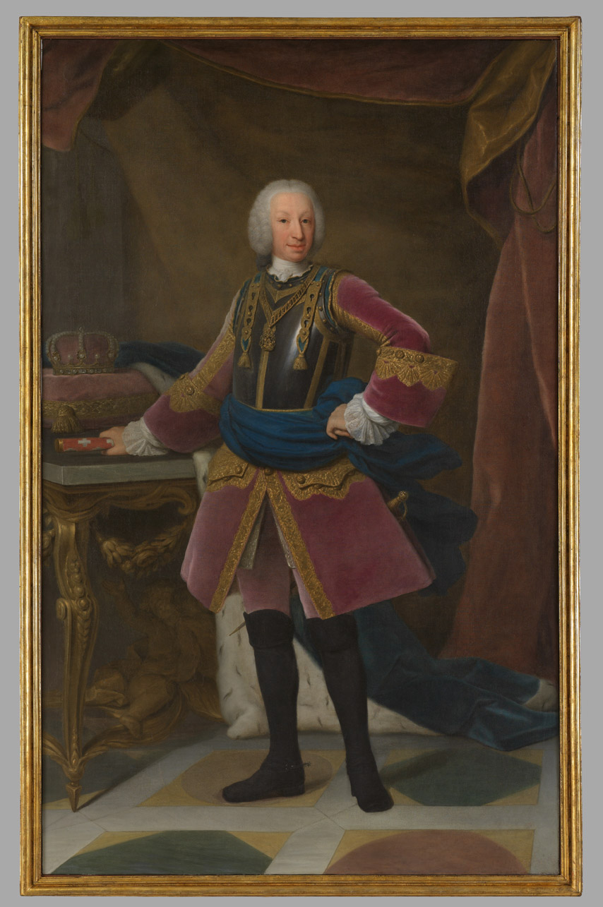 ritratto di Carlo Emanuele III (dipinto) di Duprà Domenico (attribuito) (seconda metà sec. XVIII)