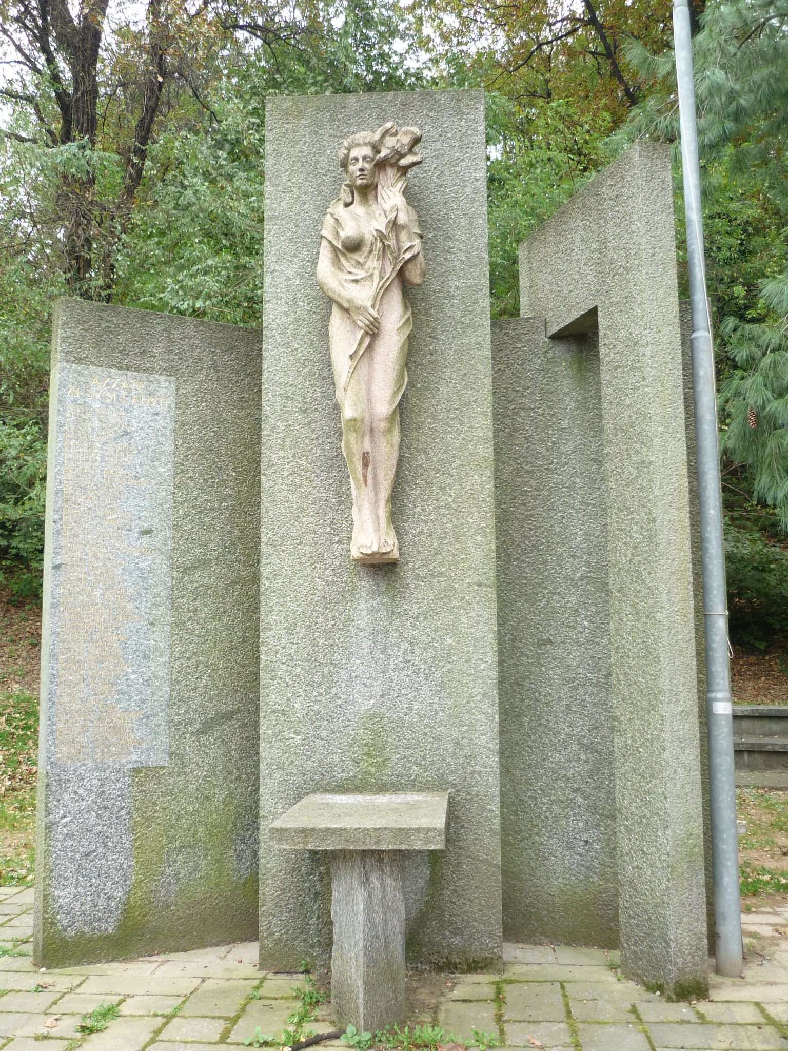 allegoria della Vittoria (monumento ai caduti - a stele, opera isolata) - ambito italiano (sec. XX)