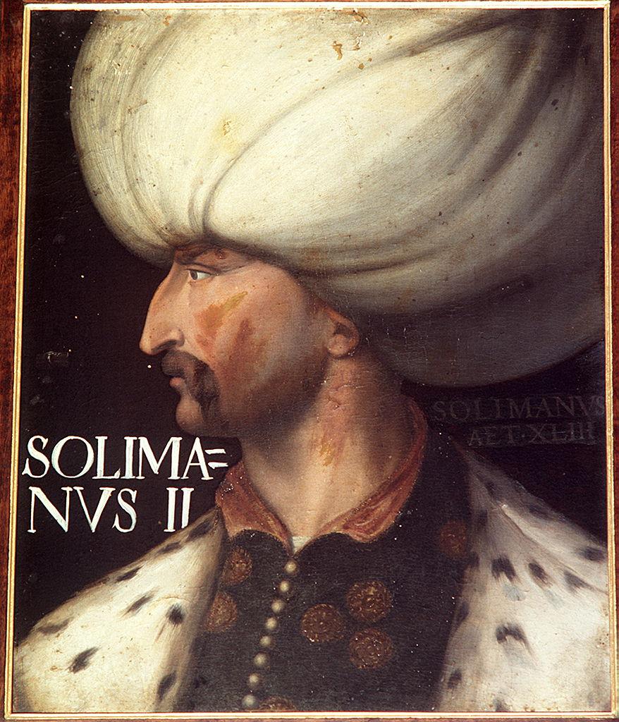 ritratto di Solimano il Magnifico (dipinto) di Dell'Altissimo Cristofano (sec. XVI)