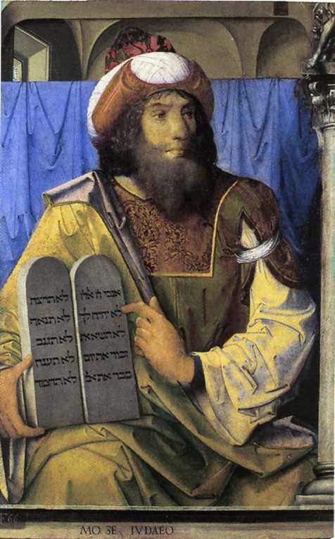 Mosè (dipinto) di Giusto di Gand, Berruguete Pedro (sec. XV)