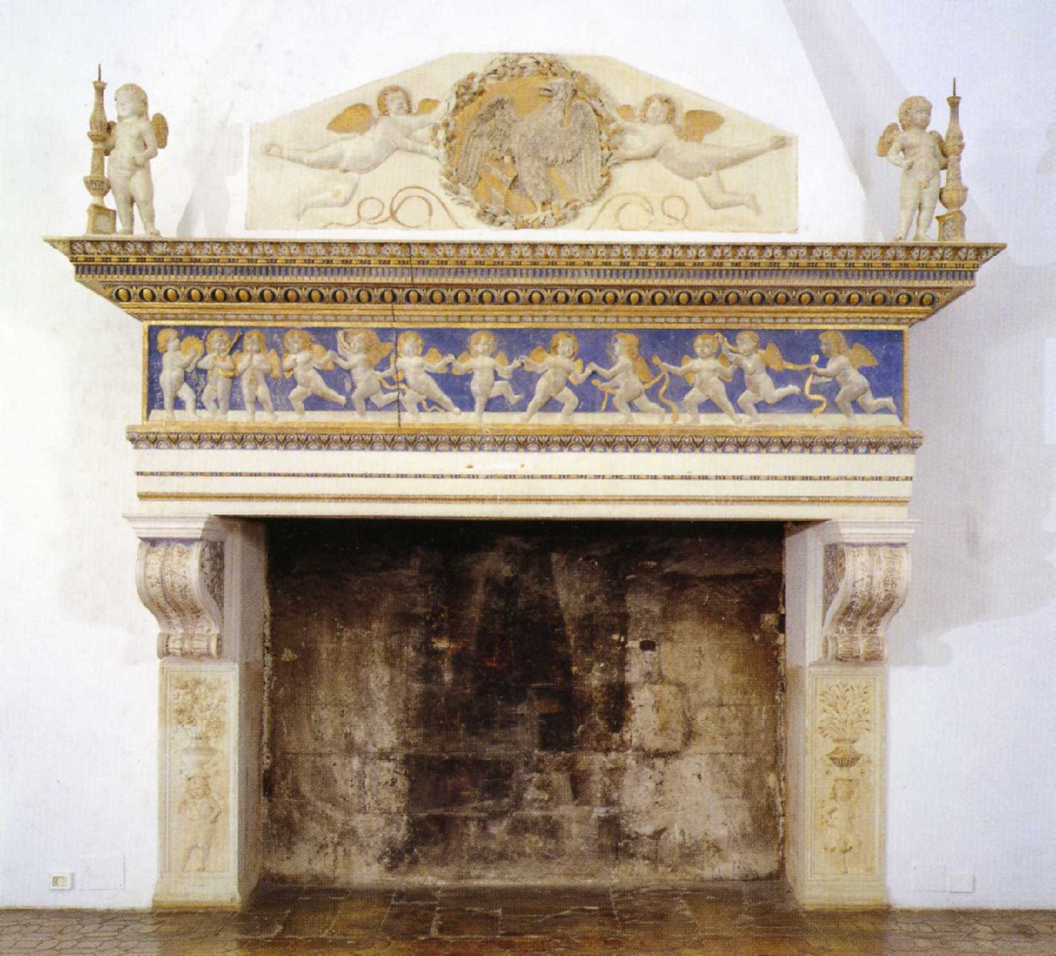 angeli (rilievo) di Rosselli Domenico (ultimo quarto sec. XV)