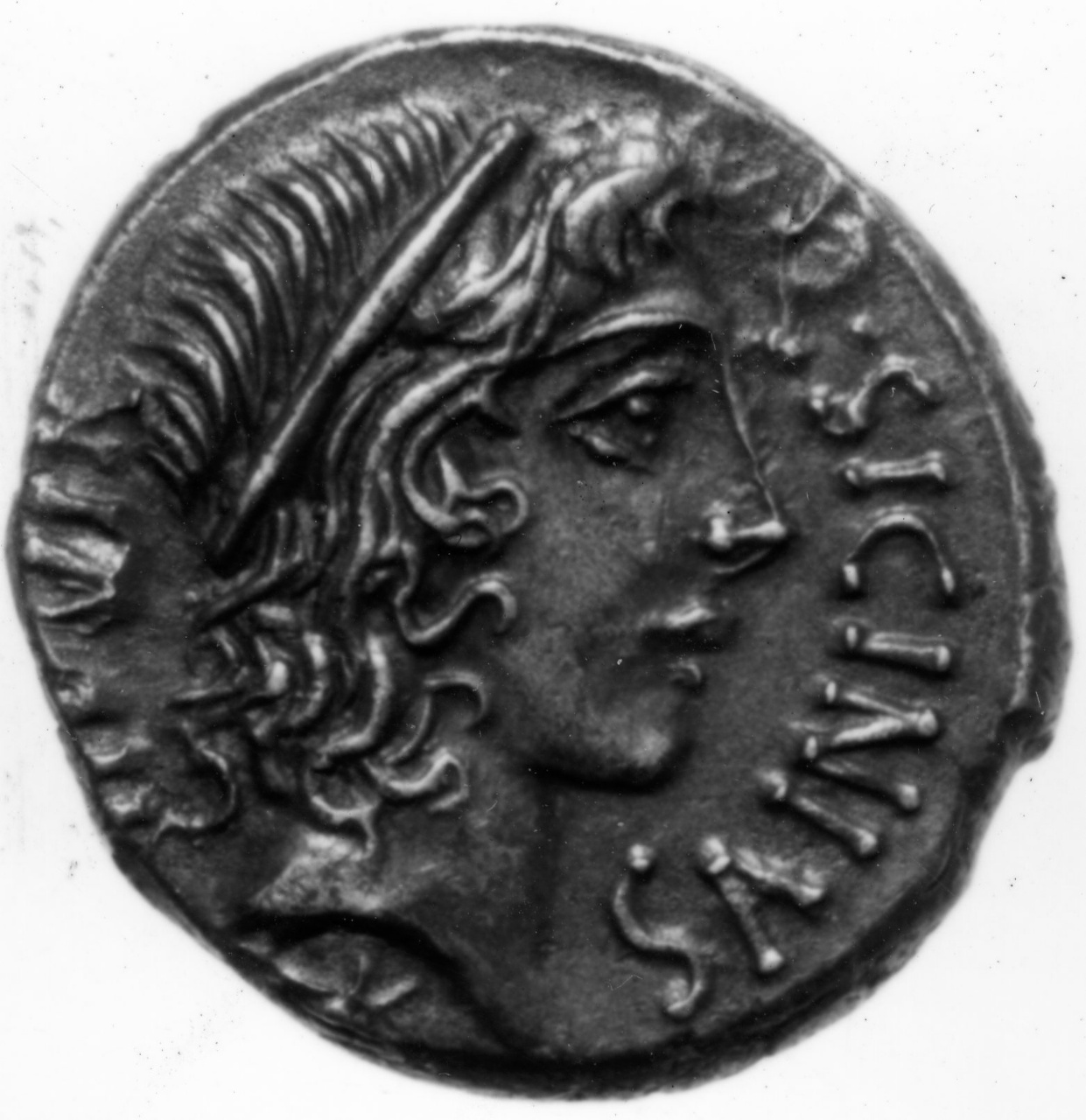 moneta - denario - scuola italica (sec. I)