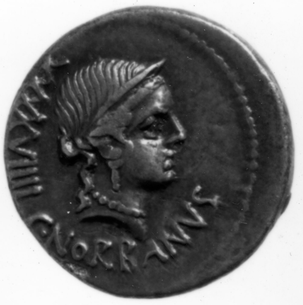 moneta - denario - scuola italica (sec. I)