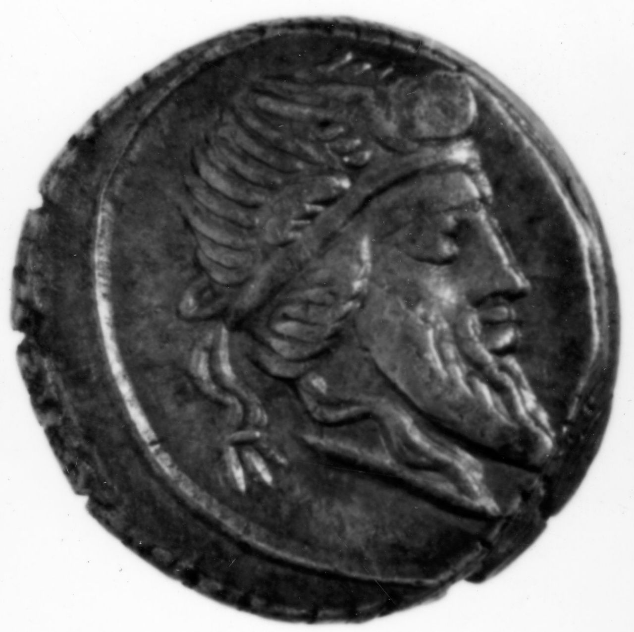 moneta - denario - scuola italica (sec. I)