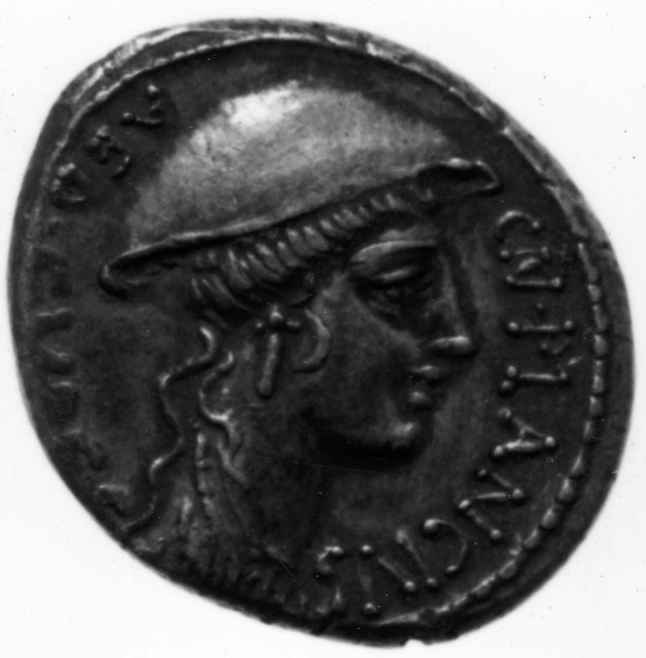 moneta - denario - scuola italica (sec. I)