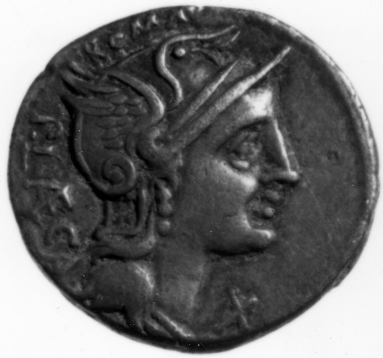 moneta - denario - scuola italica (sec. II)