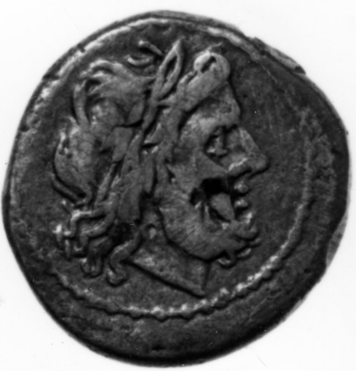 moneta - vittoriato - scuola italica (sec. III)