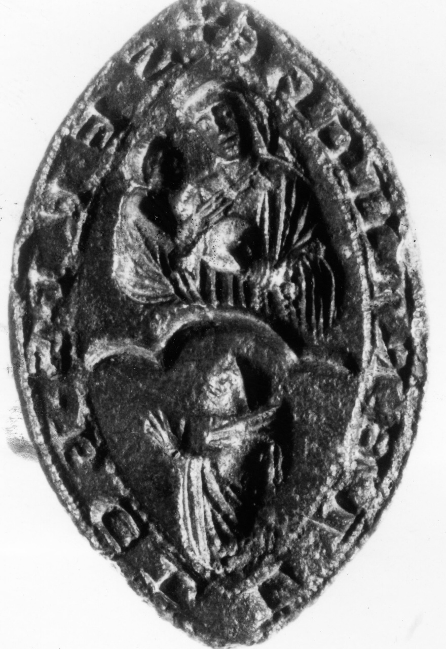 matrice sigillare - scuola italiana (seconda metà sec. XIII)