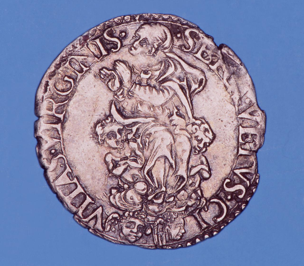 moneta - giulio - bottega toscana (sec. XVI)