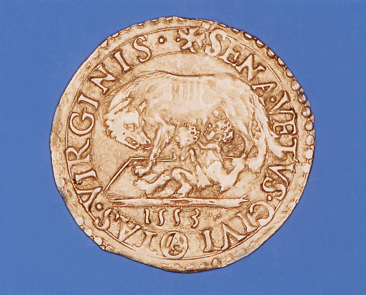 moneta - scudo - bottega toscana (sec. XVI)