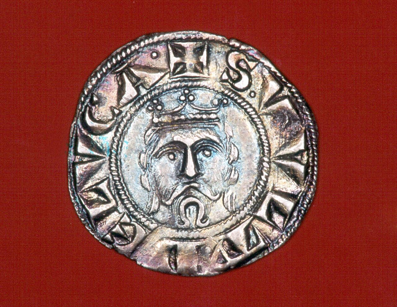 moneta - grosso lucchese - bottega toscana (sec. XIII)