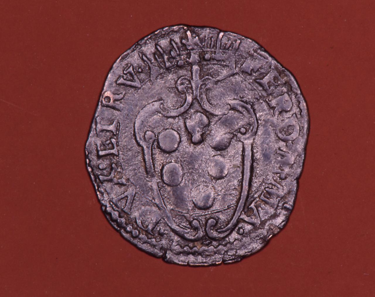 moneta - quattrino - bottega toscana (secc. XVI/ XVII)