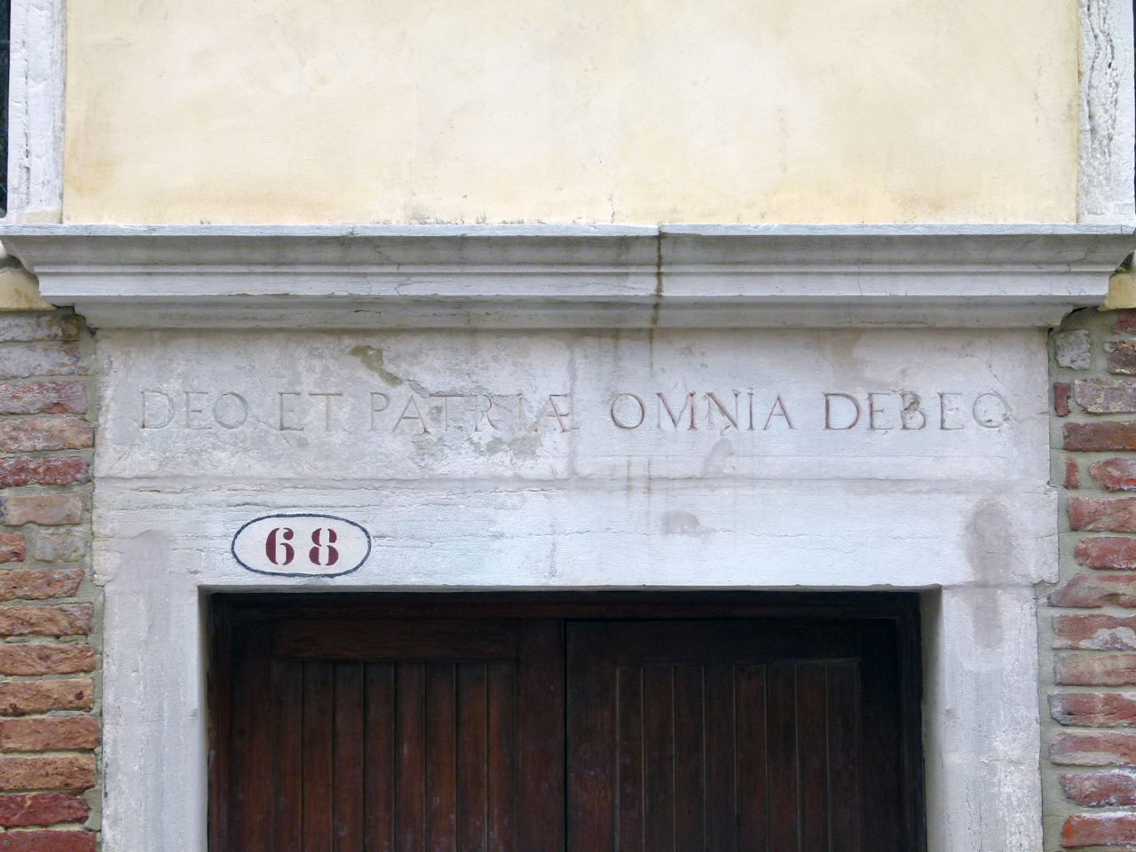 lapide, opera isolata - ambito veneto (terzo quarto sec. XVI)