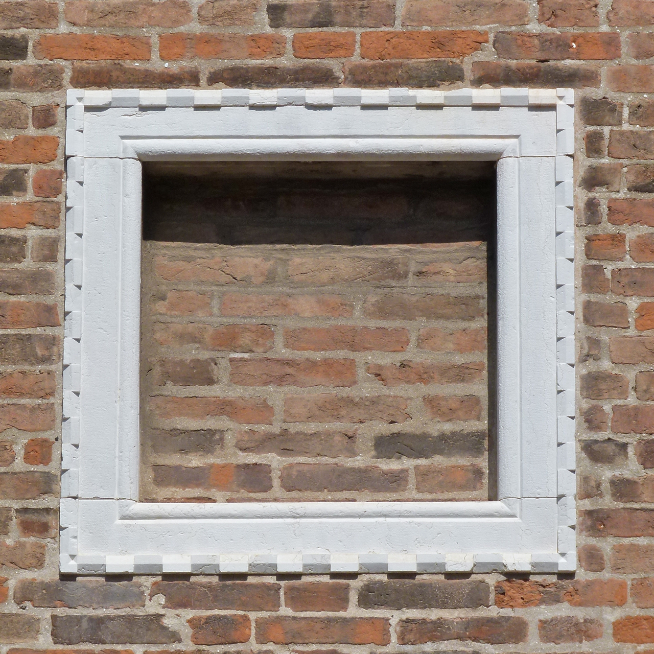 motivi decorativi a dentelli (cornice, opera isolata) - ambito veneziano (sec. XX)