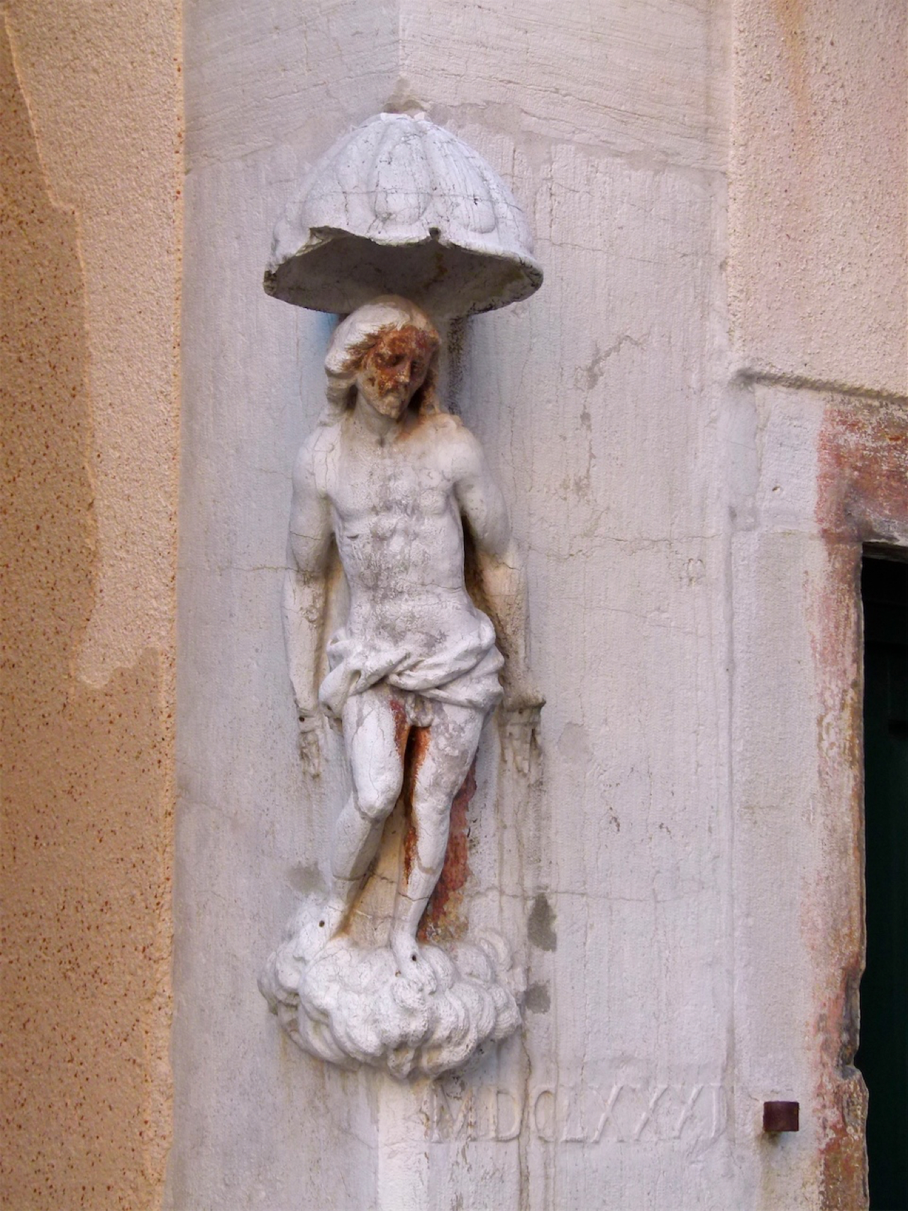 Cristo risorto (rilievo, opera isolata) - ambito veneziano (sec. XVII)