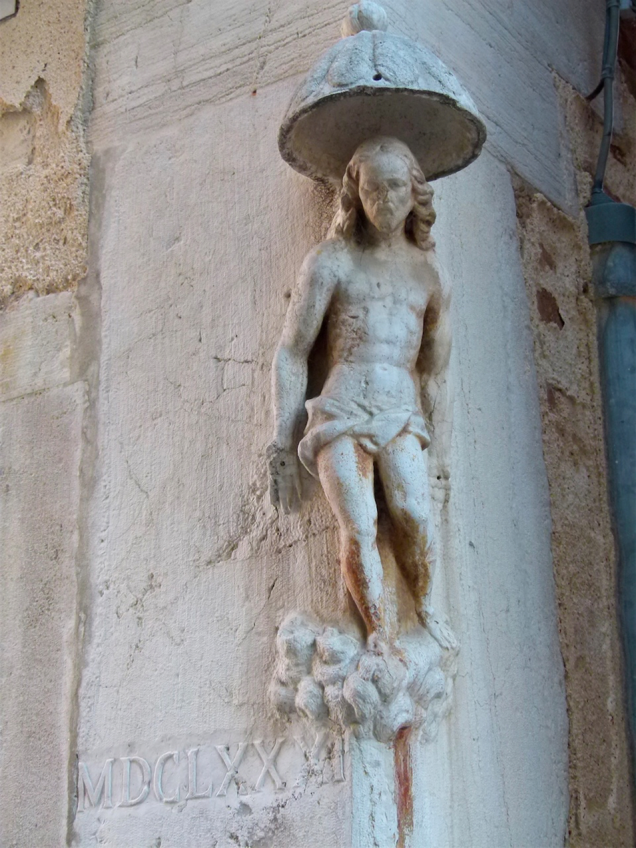 Cristo risorto (rilievo, opera isolata) - ambito veneziano (sec. XVII)