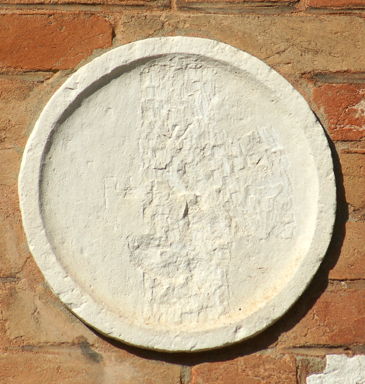 rilievo, pendant - ambito veneziano (sec. XX)
